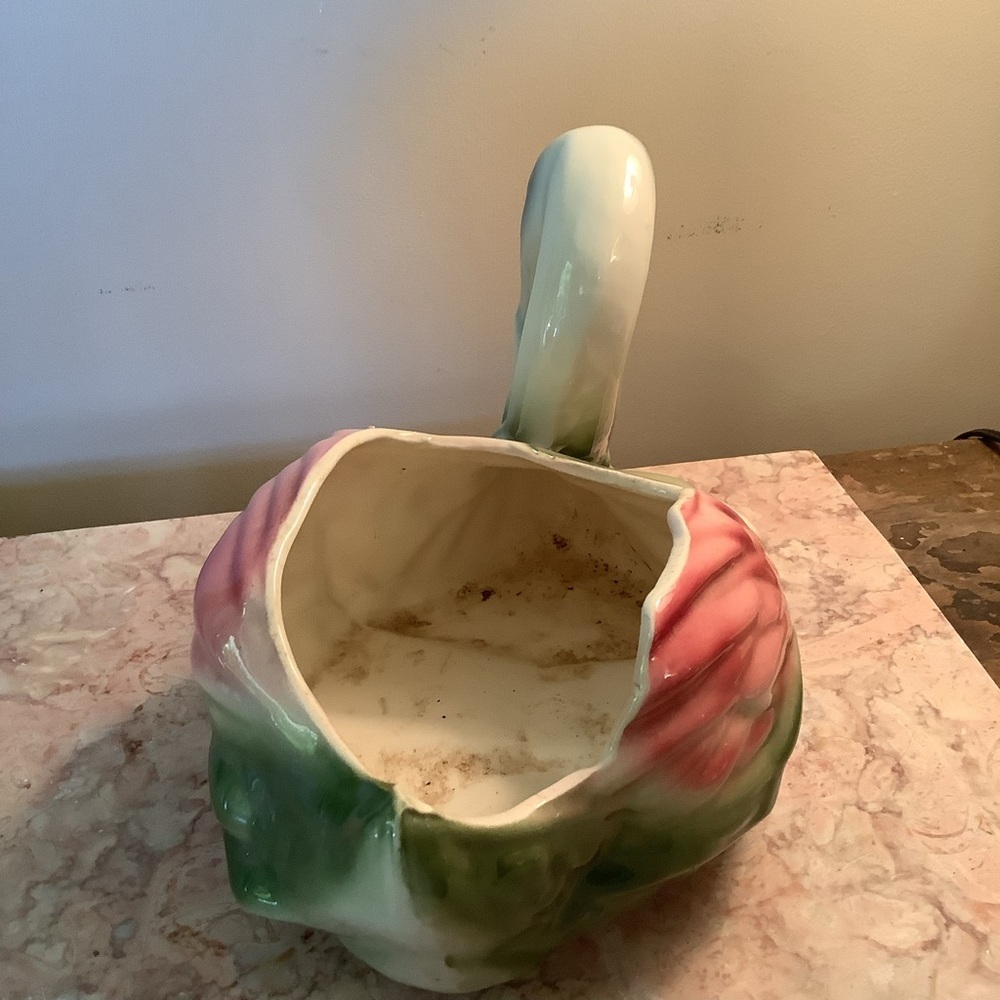 Vintage USA Ceramic Swan Planter - Picture 4 of 6